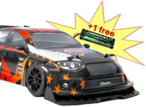 1:10 EP On-road "Aero-X" brushed 4WD RTR + NiMH 2000mAh – RC Car