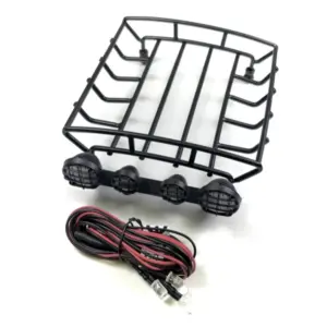 1:10 Metal Luggage Rack with LED Set 130mm
