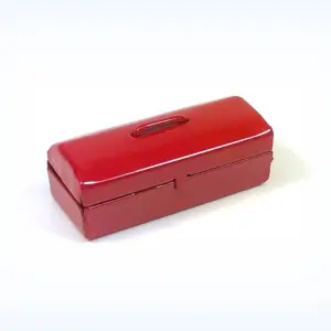 1:10 Metal Tool Box - red