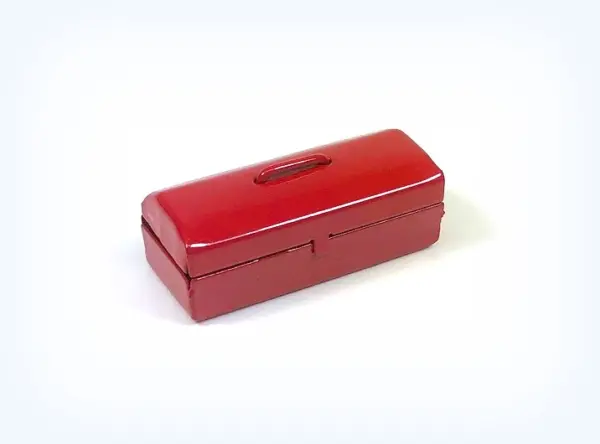 1:10 Metal Tool Box - red