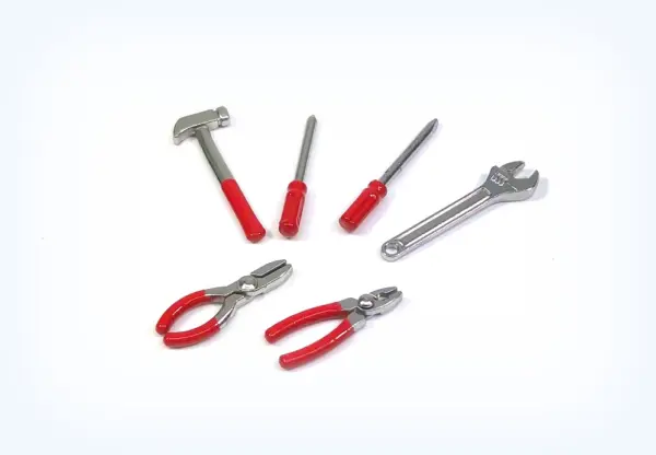 1:10 Tool Set Replica - red