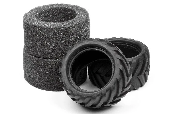 HPI Racing Bullet Mt Tyres (2Pcs) – view 4