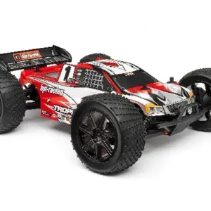 HPI Racing Clear Trophy Truggy Flux Body W/Window Mask &Decal