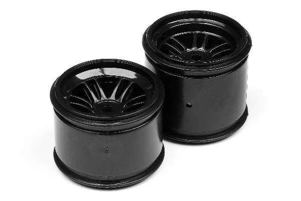 HPI Racing Ft01 Wheel Set (Black/Front 2Pcs/Rear 2Pcs) – view 2