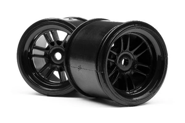 HPI Racing Ft01 Wheel Set (Black/Front 2Pcs/Rear 2Pcs) – view 4