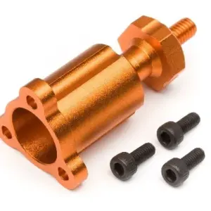 HPI Racing Aluminum Wheel Hub Right (Orange) – view 2