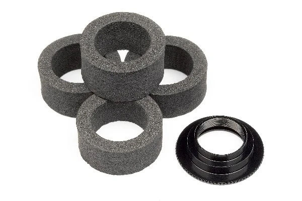 HPI Racing Servo Saver Foam (4Pcs) With Adjust Nut