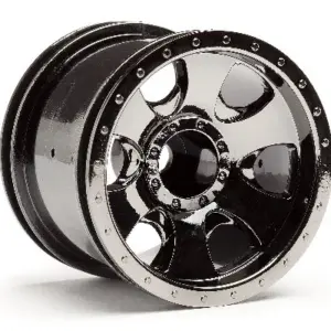 HPI Racing Warlock Wheel Black Chrome (2.2In/2Pcs) – view 2