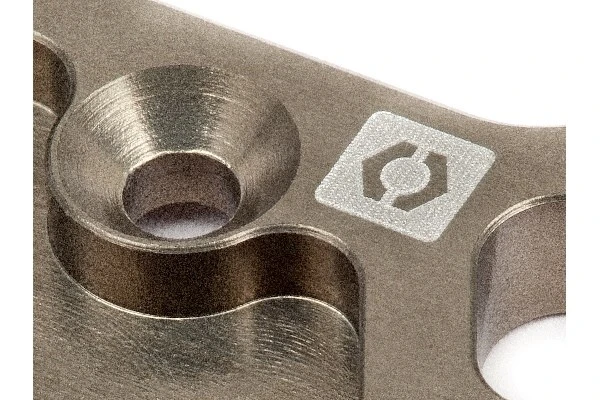 HPI Racing Aluminum Front Upper Brace (Hard Anodized) – view 2