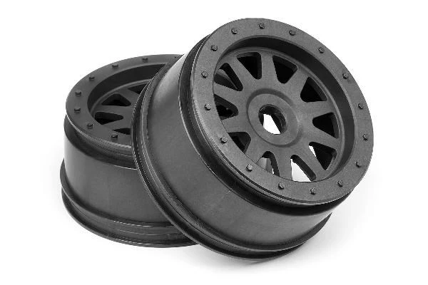 HPI Racing Tr-10 Glue-Lock Wheel Gunmetal (120X60Mm/2Pcs) – view 5