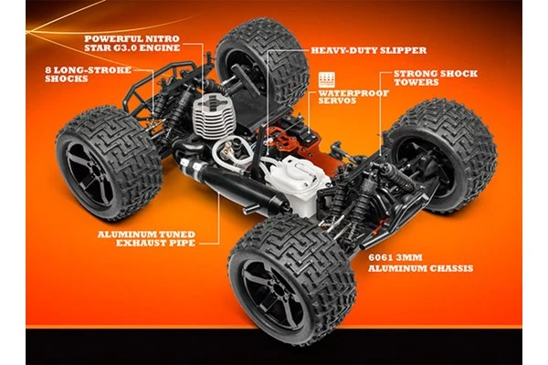 HPI Racing Bullet MT 3.0 – RC Monster Truck – view 5