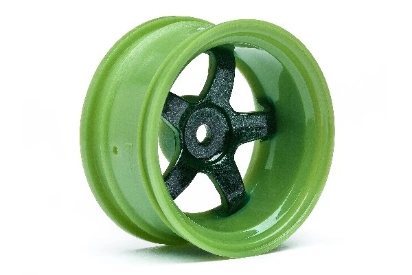 HPI Racing Work Meister S1 Wheel Green (9Mm Offset/2Pcs)