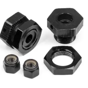 HPI Racing Aluminum Wheel Hex Hub Set 17Mm (Black/4Pcs)