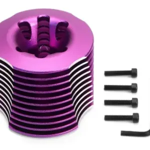 HPI Racing Heatsink Head (Purple) – view 2