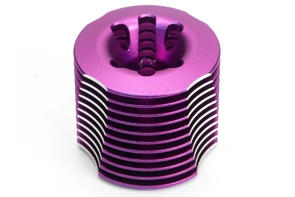 HPI Racing Heatsink Head (Purple) – view 3