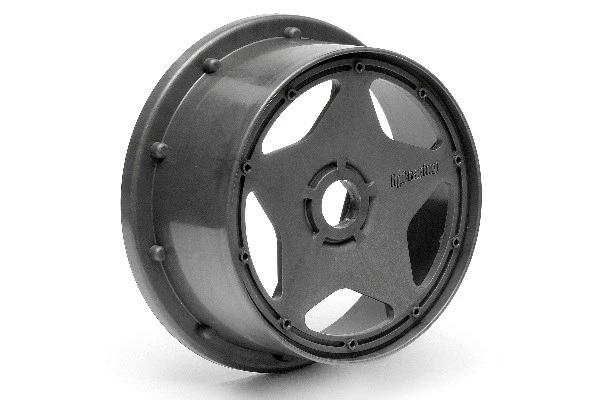 HPI Racing Super Star Wheel Gunmetal Front (120X60Mm/2Pcs/) – view 2