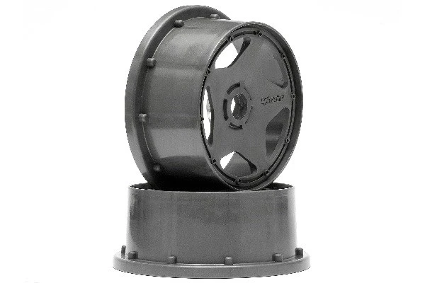 HPI Racing Super Star Wheel Gunmetal Front (120X60Mm/2Pcs/) – view 4