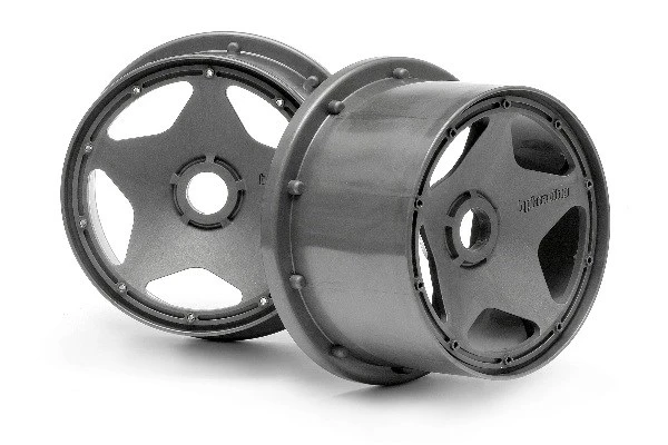 HPI Racing Super Star Wheel Gunmetal Rear (120X75Mm) – view 4