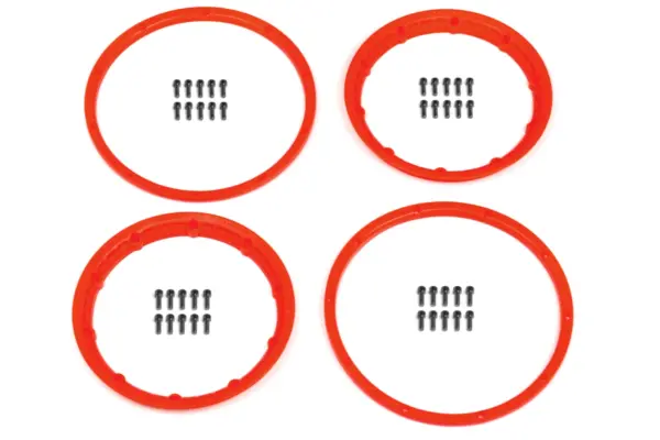 HPI Racing Heavy Duty Wheel Bead Lock Rings (Red/for 2 Wheels – view 2