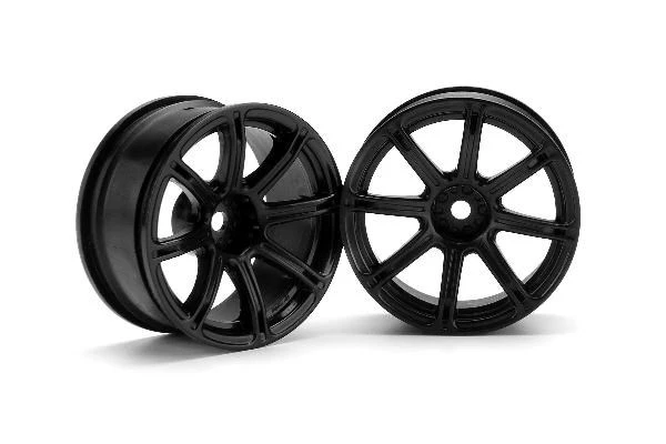 HPI Racing Work Emotion Xc8 Wheel 26Mm Black (6Mm Offset)