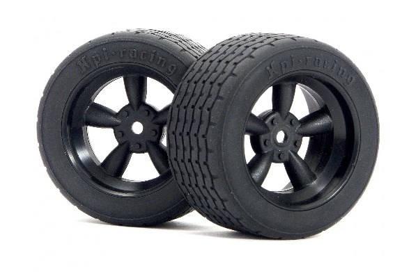 HPI Racing Vintage 5 Spoke Wheel 31Mm (Wide) Black 6Mm Offset – view 4