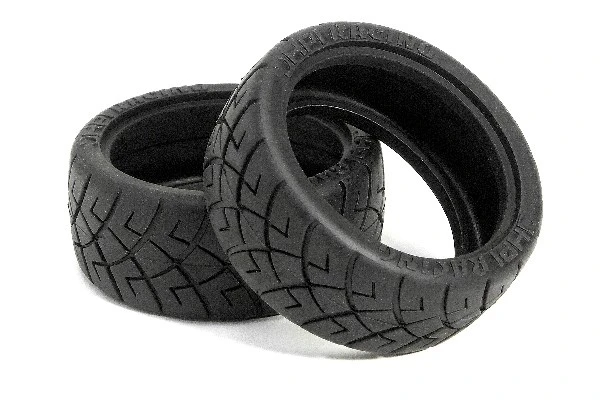 HPI Racing X Pattern Radial Tire 26Mm D Compound