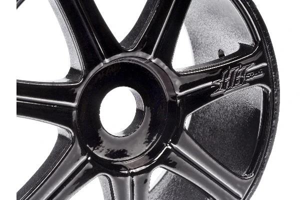 HPI Racing Hb Edge Wheel (Black Chrome/2Pcs) – view 2
