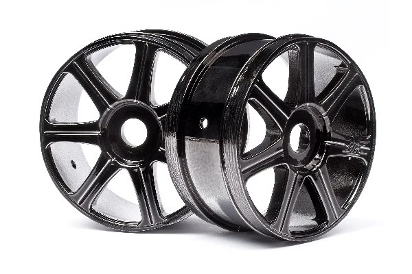 HPI Racing Hb Edge Wheel (Black Chrome/2Pcs) – view 4