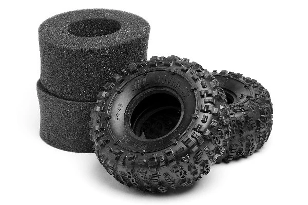 HPI Racing Rover-Ex Tire (Pink/Rock Crawler/2Pcs) – view 4