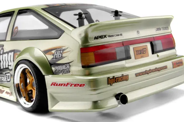 HPI Racing Stage-D Toyota Trueno Ae86 Body Kit (Run Free)