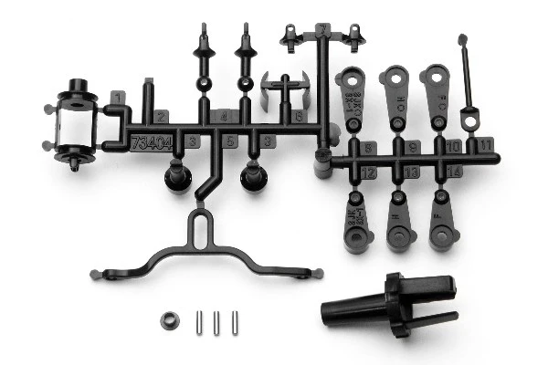HPI Racing Driveshaft Inner / Outer / Servo Arm Set – view 2