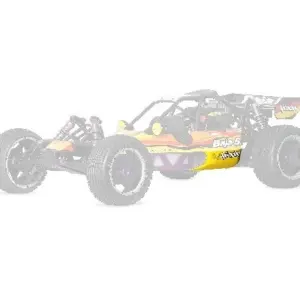 HPI Racing Baja 5b-1 Buggy Clear Side Body (Left/Right) – view 2