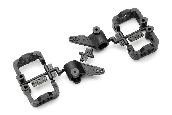 HPI Racing Front C Hub (4 and 6 Degrees/Knuckle Arm Set – view 2
