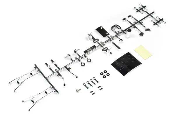 HPI Racing Body Accessories Set (Chrome)