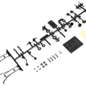 HPI Racing Body Accessories Set (Black)