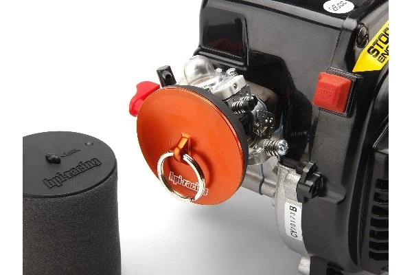 HPI Racing Aluminum Air Filter Maintenance Cap (Orange) – view 3