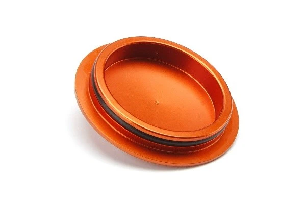 HPI Racing Aluminum Air Filter Maintenance Cap (Orange) – view 4