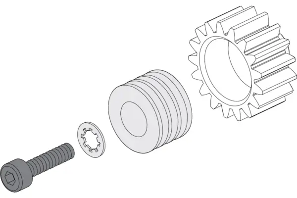 HPI Racing Pinion Gear Heat Sink – view 2