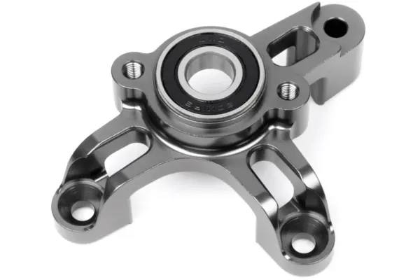 HPI Racing Heavy Duty Aluminum Pinion/Clutch Mount (Gunmetal) – view 3