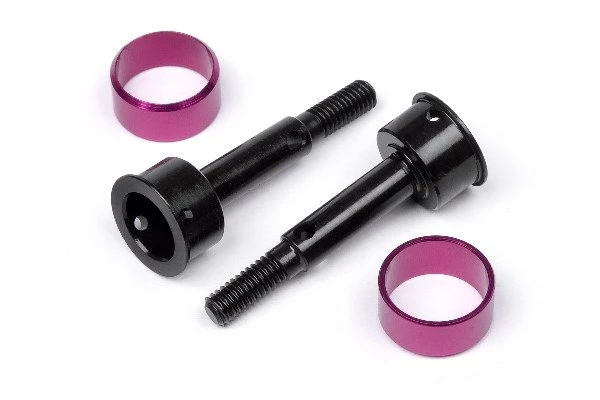 HPI Racing Rear Universal Axle 12.5X31Mm (W/ Retainers/2Pcs)