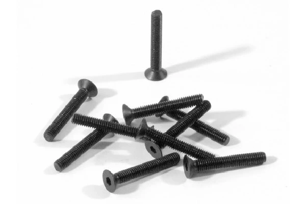 HPI Racing Flat Head Screw M3X20Mm (Hex Socket/10Pcs)