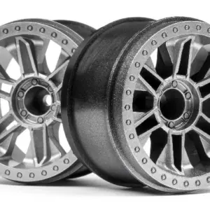 HPI Racing 6-Shot ST WHEEL (SILVER/2PCS)