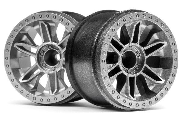 HPI Racing 6-Shot ST WHEEL (SILVER/2PCS)