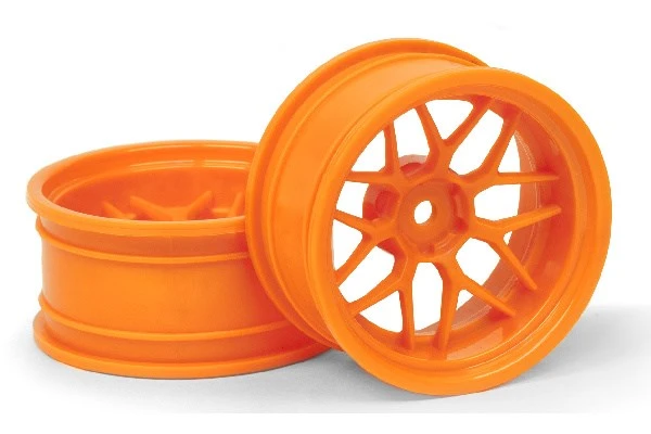 HPI Racing TECH 7 WHEEL ORANGE (9mm/2pcs)