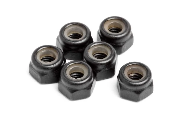 Maverick RC M3 Nylon Locknut (6Pcs)