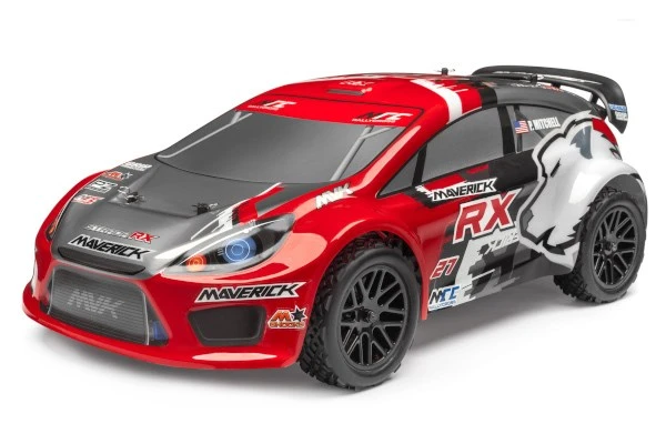 Maverick RC RALLY PAINTED BODY RED (RX)