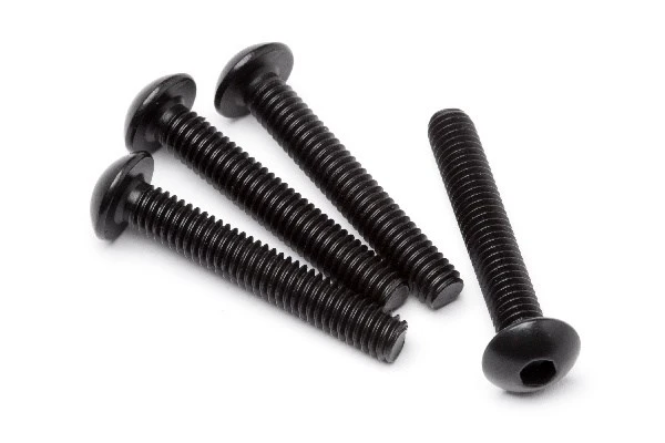 Maverick RC Cap Head Screw M4x25mm 4 PCS