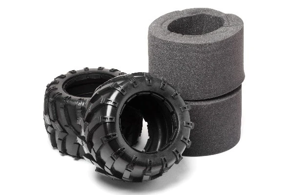 Maverick RC Tyres W/Inserts 2 PCS (Blackout MT) – view 2