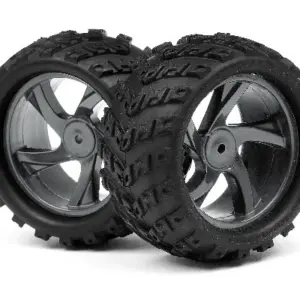 Maverick RC 1/18 MONSTER TRUCK WHEEL & TYRE ASSEMBLY (ION MT)