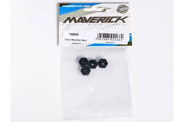 Maverick RC 12mm Wheel Hex (4pcs) – view 2